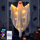 JOYIN 47 Inch Glowing Halloween Hanging Ghost with RGB Lights & Remote