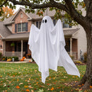 JOYIN 47 Inch Glowing Halloween Hanging Ghost with RGB Lights & Remote