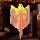 JOYIN 47 Inch Glowing Halloween Hanging Ghost with RGB Lights & Remote