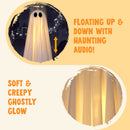 JOYIN 2 Pack 20 Inch Animated Halloween Hanging Ghost with LED Lights