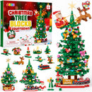 JOYIN 2026 Advent Calendar – Christmas Tree Building Blocks Toy Set