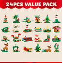 JOYIN 2026 Advent Calendar – Christmas Tree Building Blocks Toy Set