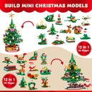 JOYIN 2026 Advent Calendar – Christmas Tree Building Blocks Toy Set