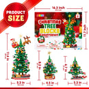 JOYIN 2026 Advent Calendar – Christmas Tree Building Blocks Toy Set