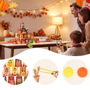 JOYIN Thanksgiving Stacking Cups Game - 24 Cups & 10 Foam Balls