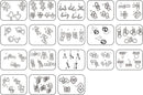 18 Pack Filled Easter Eggs with Metal Brain Teaser Puzzles for Egg Hunt, Party Favors & Classroom Prizes