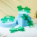 18 Pairs St. Patricks Day Shamrock Sunglasses Accessory