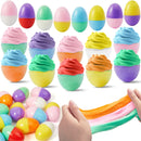 18Pcs Butter Slime Prefilled Easter Eggs