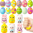 18Pcs Easter Squishy Slow Rising Toys Set