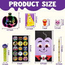 192Pcs Halloween Themed Stationery Set
