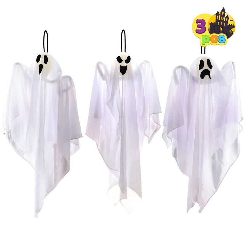 1 PC 27.5" Halloween Hanging Ghosts Decorations Outdoor
