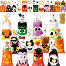 JOYIN 108 Pcs Halloween Treat Bags with Ties