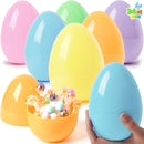 24Pcs Large Pastel Easter Eggs, 6 Inches Plastic Jumbo Eggs Fillable