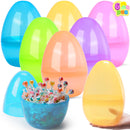 10" Jumbo Easter Eggs, 6PCS Colorful Plastic Giant Eggs Empty Fillable
