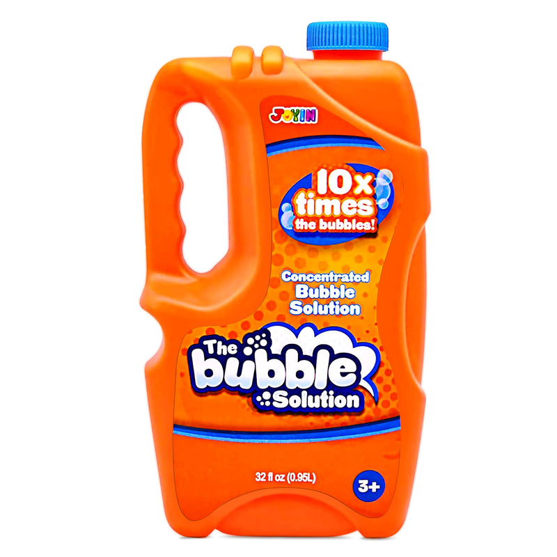JOYIN 32 oz Bubble Solution Refills (up to 2.5 Gallon) Big Bubble Solution