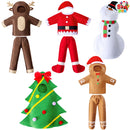5 Pcs Christmas Doll Costume Set