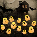 2 Pcs 12LEDs Solar Cute Ghost Lights