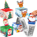 4PCS Christmas Money Box for Cash Gift Pull