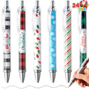 24 PCS Christmas Ballpoint Pens Bulk