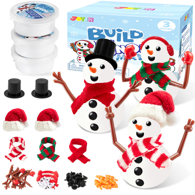 Christmas Build Your Snowman Craft Kit