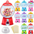 60 Pcs Valentine’s Day Candy Dispenser Cards with Craft Treat Holders