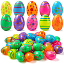 24PCS 2.3" Printed Eggs