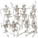 12 PCS 16" Halloween Skeleton Decor