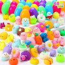 48 Pcs Easter Prefilled Eggs with Mochi Squishy Toys