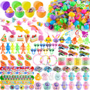300 Pcs Filled Easter Eggs Bulk with Toys