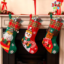 3 PCS 18" Christmas Stockings Set