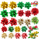 24 PCS Christmas Wrap Gift Bows