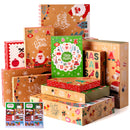12PCS Christmas Shirt Gift Boxes with Lids for Presents