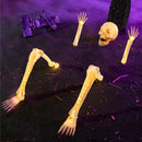 5 Pcs Halloween Skeleton Decorations Outdoor