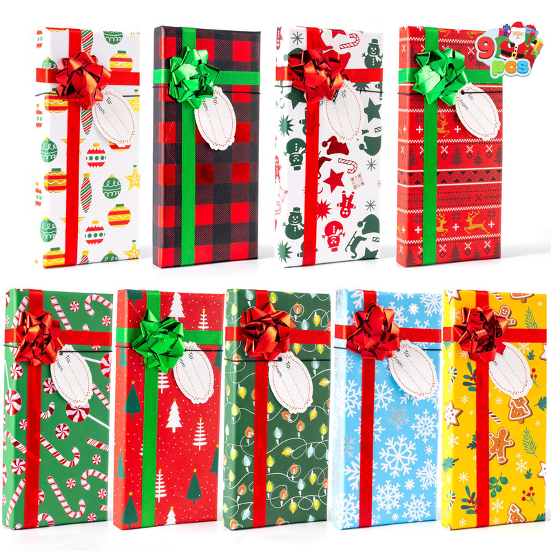 9Pcs Gift Card Box Holder Christmas