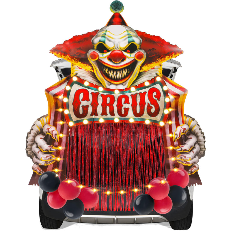 Halloween Clown Circus Carnival Theme Decorations Kit