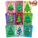 48 Pcs Christmas Sticker Sheets, Christmas Craft Supplies for Kids