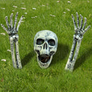 3 Pcs Halloween Skeleton Decorations Outdoor