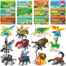 24 Packs Valentines Party Gift Cards with Building for Party Favor