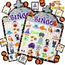 28pcs Halloween Bingo Card Game