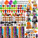 JOYIN 24 Pack Halloween Goodie Bags with 168 Pcs Toys