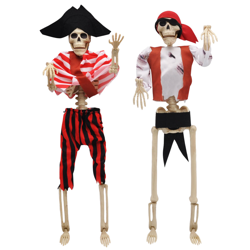 Skeleton With Costume (priate Red)