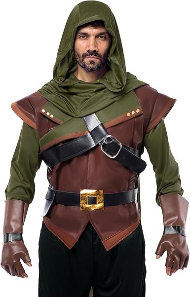 Robin Hood Costume Adult Green