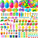 200 PCS Prefilled Easter Eggs with Toys for Easter Hunt & Party Favors