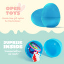 200Pcs 2.3in Prefilled Eggs Packed with Assorted Toys for Easter Egg Hunt