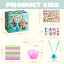 20 Pcs DIY Easter Egg Decorating Kit for Kids Party & Craft Activities