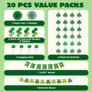 20Pcs St. Patrick’s Day Decorating Supply Set