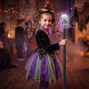 Spooktacular Creations Halloween Skull Walking Cane with Light Up Eyes