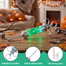 LED Light-Up Radioactive Syringe Prop - Mad Scientist Costume Accessory