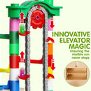 236Pcs with Motorized Elevator Construction STEM Educational Building Blocks Toys