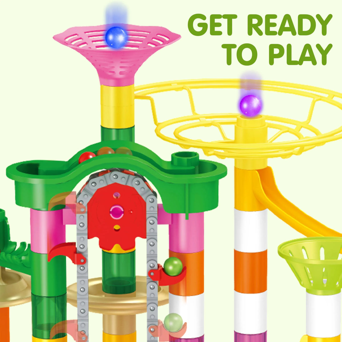 236Pcs with Motorized Elevator Construction STEM Educational Building